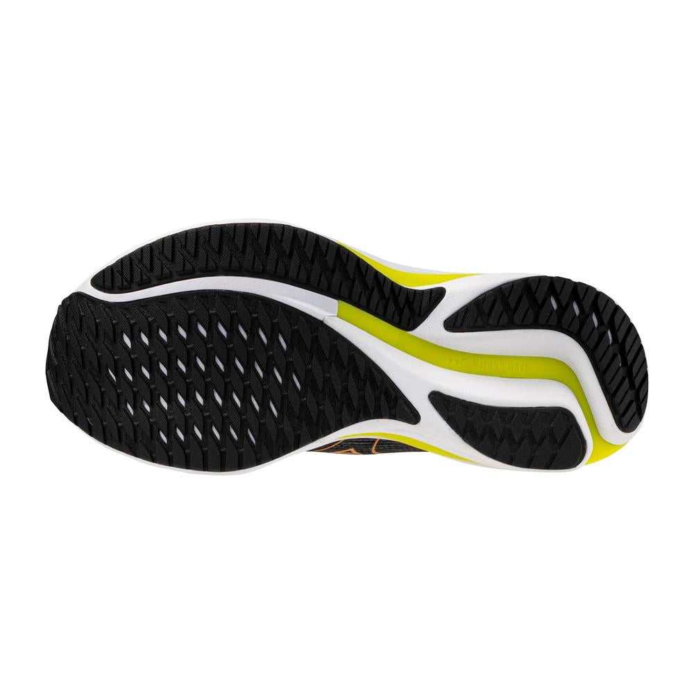 Mizuno Wave Rider 28 | Black/Evening Primrose | Women's Neutral