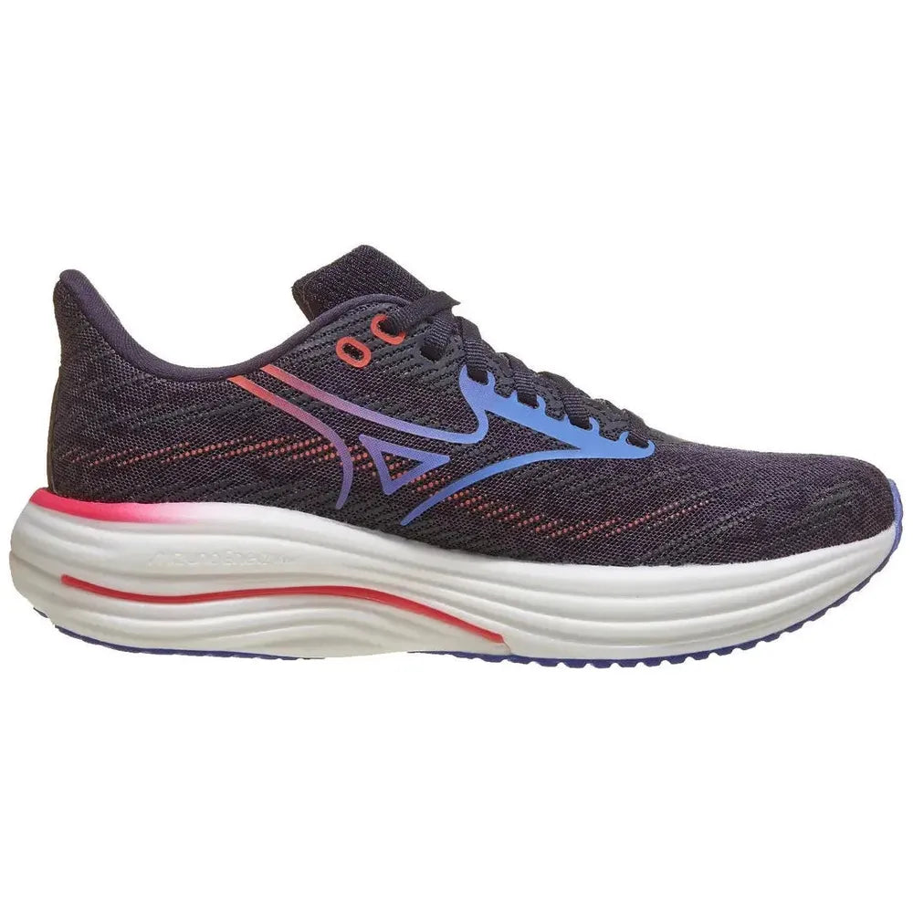 MIZUNO Women's Wave Rider 29 - ODYSSEY GREY-IRIS BLOOM - 411536.9W6U