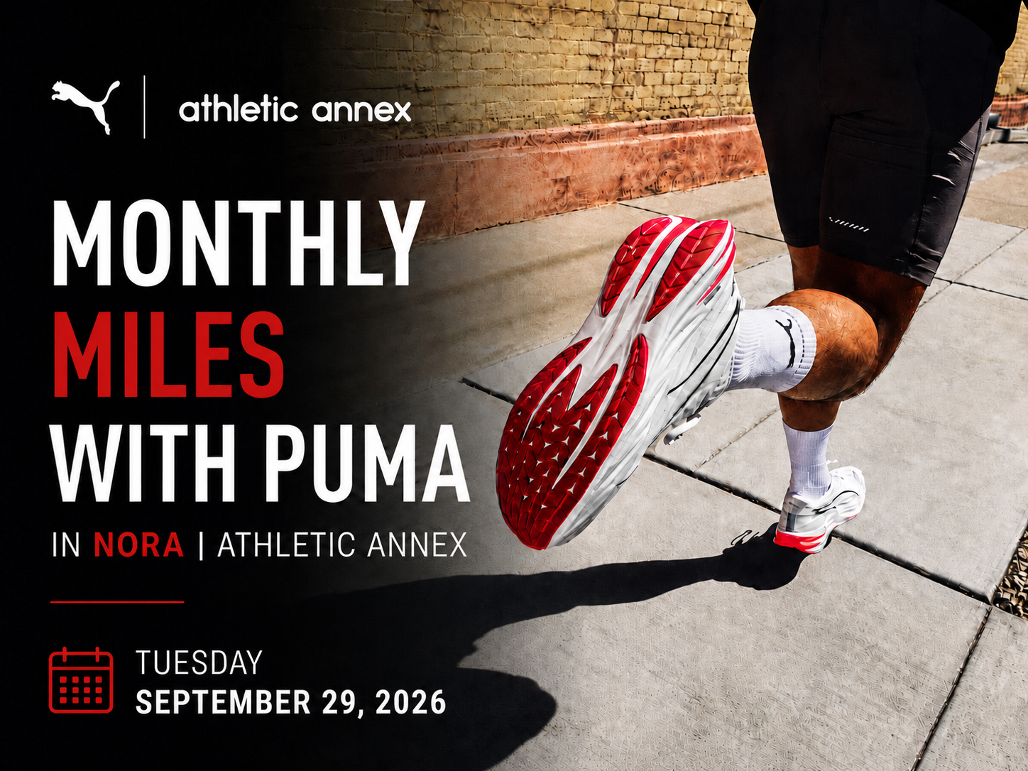 Monthly Miles with PUMA