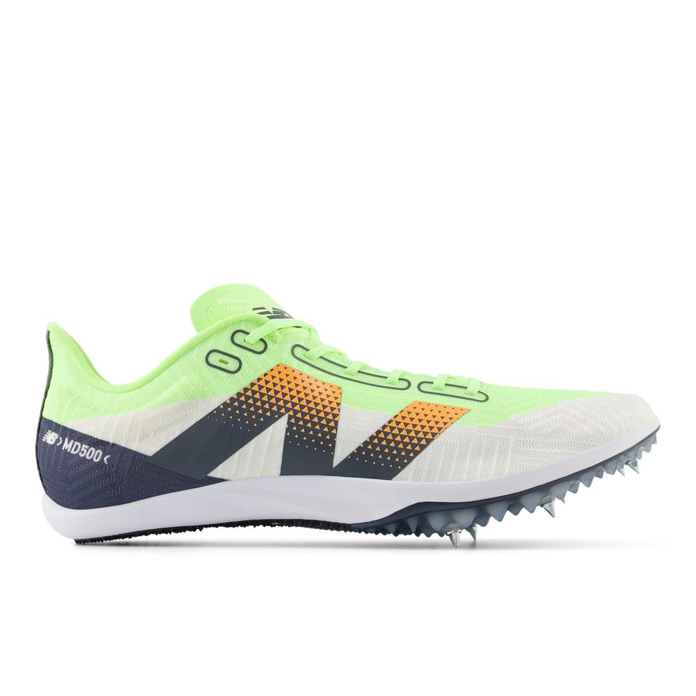 NEW NEW BALANCE men\'s fuelcell md500 v9 shoes in green grey New Balance Unisex Md500 V9 | Marathon Sports main image 3