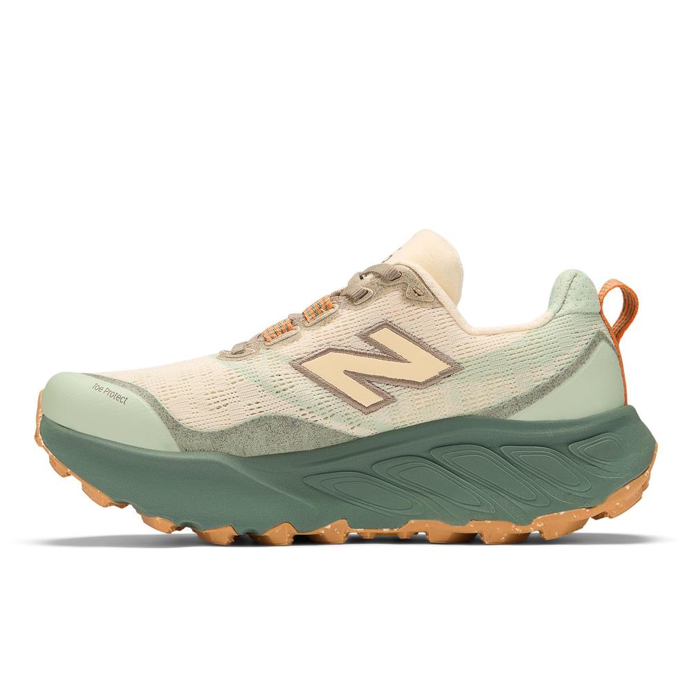 NEW BALANCE W Fresh Foam X Hierro v9 -, Beige/Green - WTHIERO9