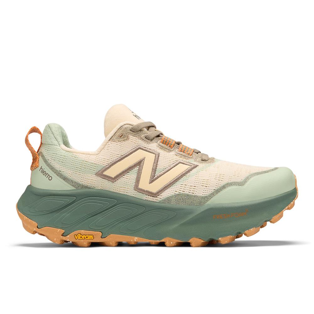 NEW BALANCE W Fresh Foam X Hierro v9 -, Beige/Green - WTHIERO9