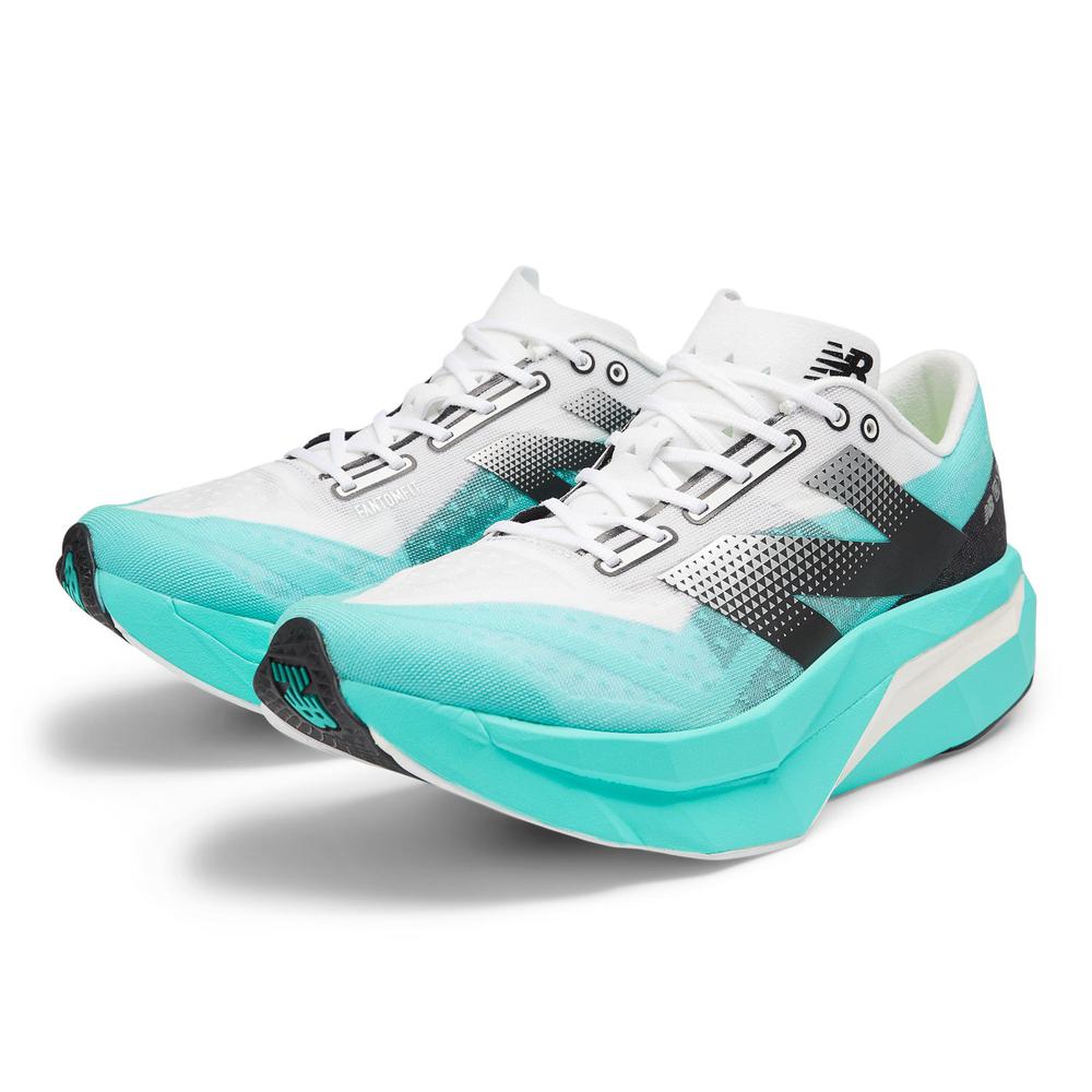 New Balance FuelCell SuperComp Elite v4 | Cyber Jade/White