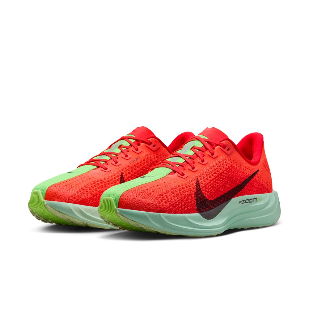 NIKE M Pegasus Plus - BRIGHT CRIMSON/CAVE PURPLE-LIME BLAST - FQ7262-600