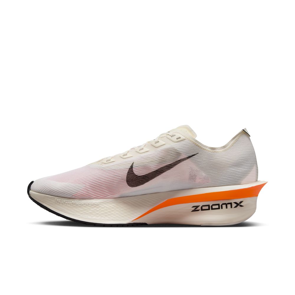 NIKE Men's Vaporfly 4 Proto - Sail/Black/Total Orange/White - HF6413-100