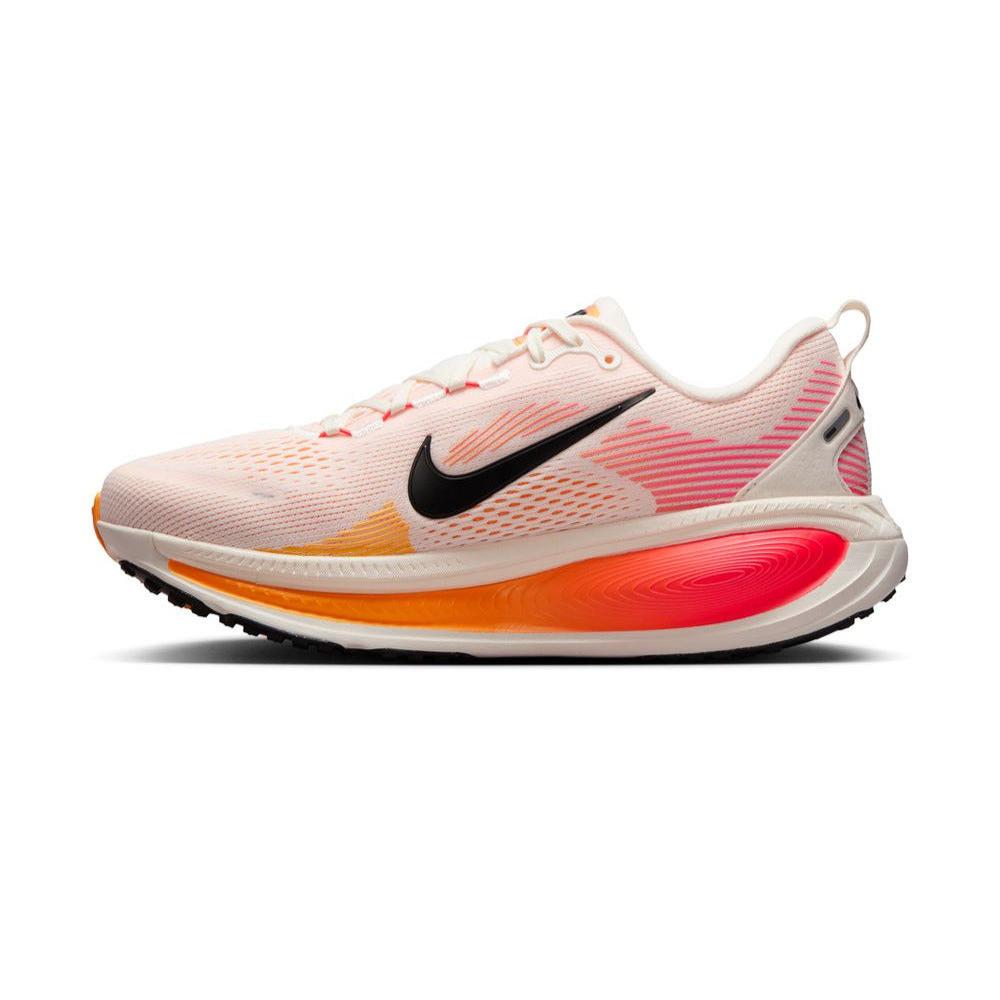 NIKE Women's Vomero 18 - SAIL/BLACK/BRIGHT CRIMSON/LASER ORANGE - HM6804-100