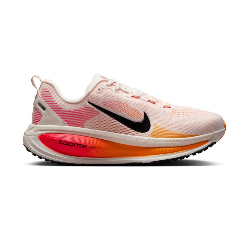 NIKE Women's Vomero 18 - SAIL/BLACK/BRIGHT CRIMSON/LASER ORANGE - HM6804-100