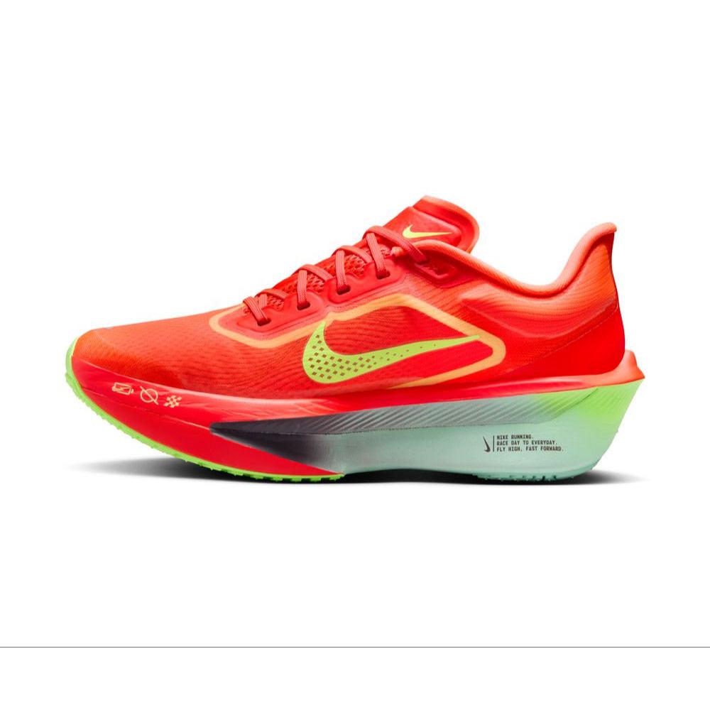 NIKE Women's Zoom Fly 6 - Bright Crimson-Cave Purple-Lime Blast - FN8455-601