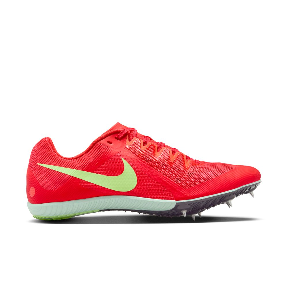 NEW NIKE men\'s rival multi shoe in bright crimson/washed coral/lime blast Nike Unisex Zoom Rival Multi BRIGHT CRIMSON/WASHED CORAL  main image 4