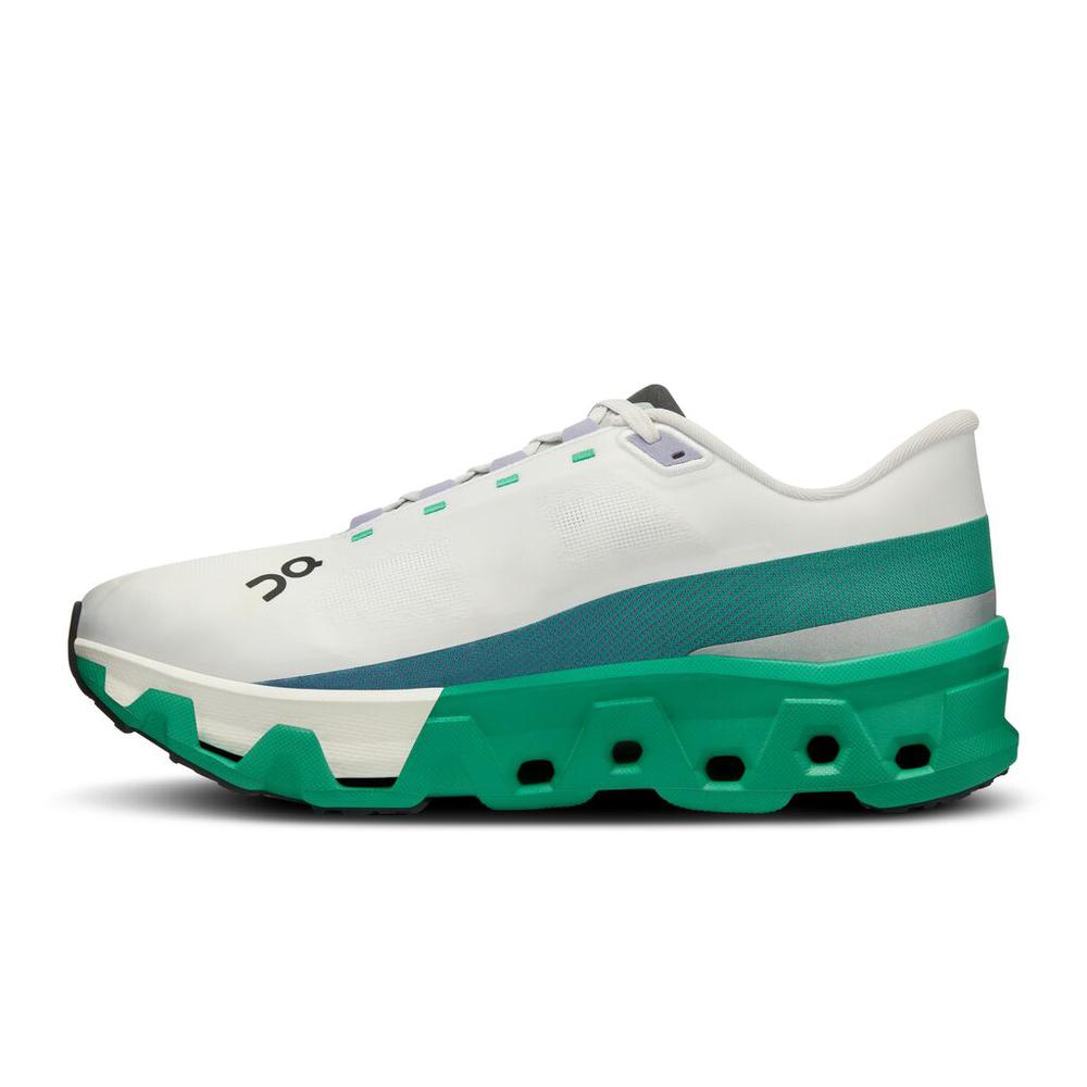 ON Men's Cloudmonster Hyper - White-Mint - 210000307540