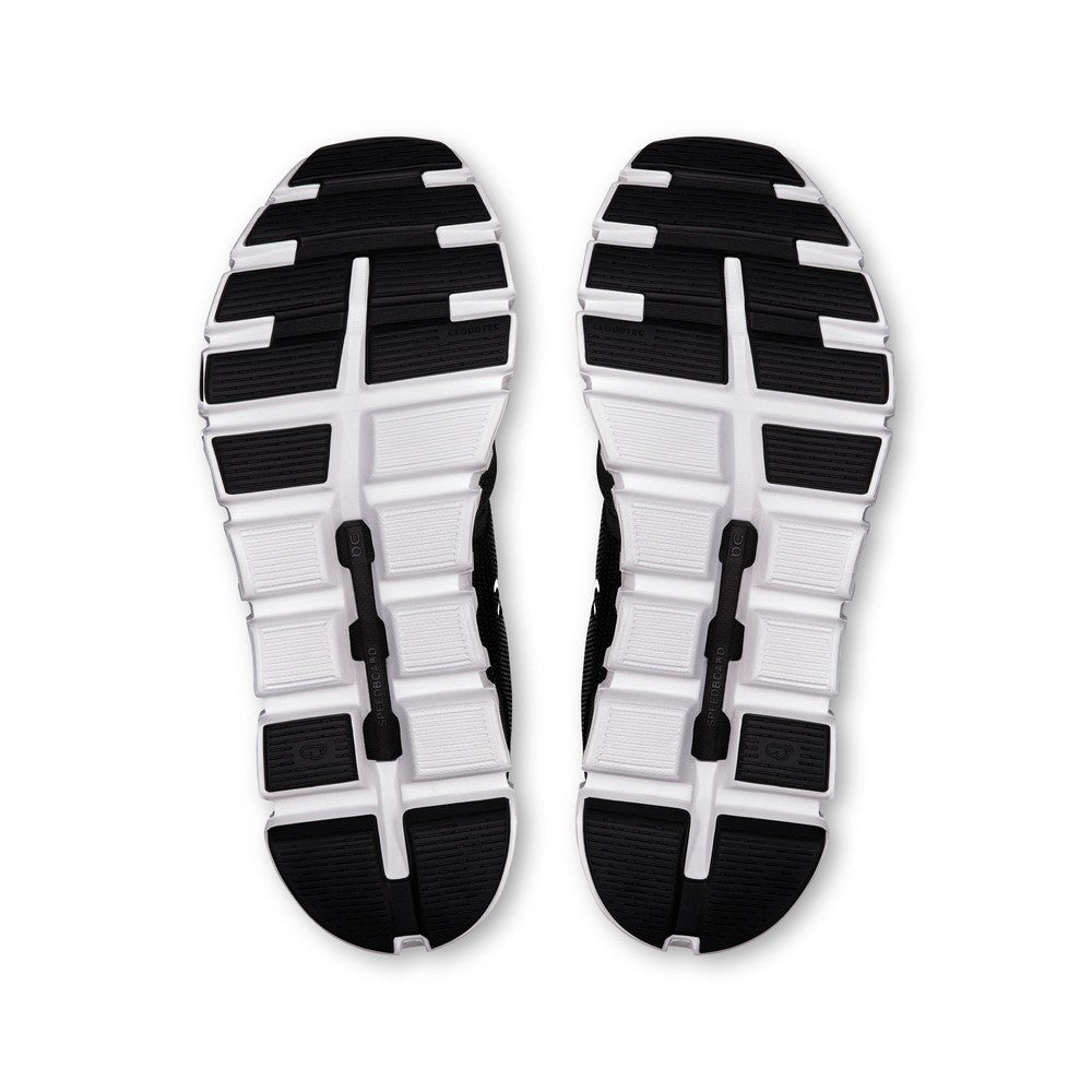 On Cloud 6 | Black/White | Women's All-Day Running Shoes