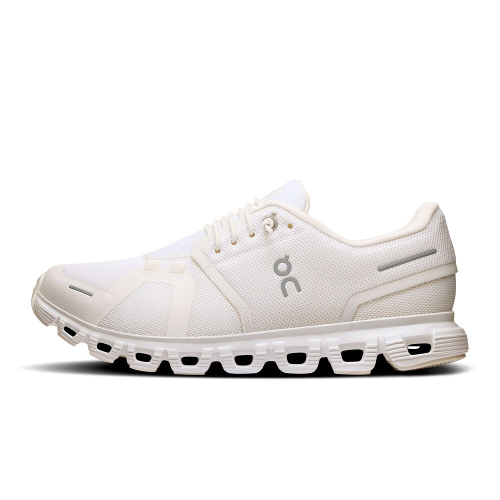 ON Women's Cloud 6 White-White - 3WF10061200