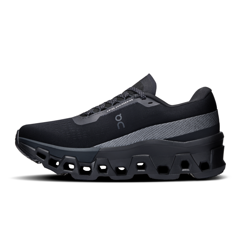 On Cloudmonster 2 | Black/Eclipse | Women's High-Cushion Running On Cloudmonster 2 | Black/Eclipse | Women's High-Cushion Running