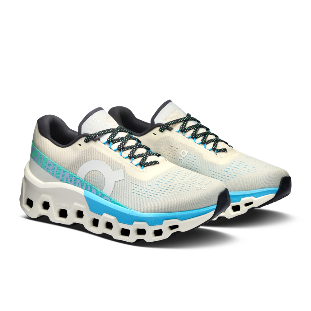 On Cloudmonster 2 | Cream/Horizon | Women's High-Cushion Running