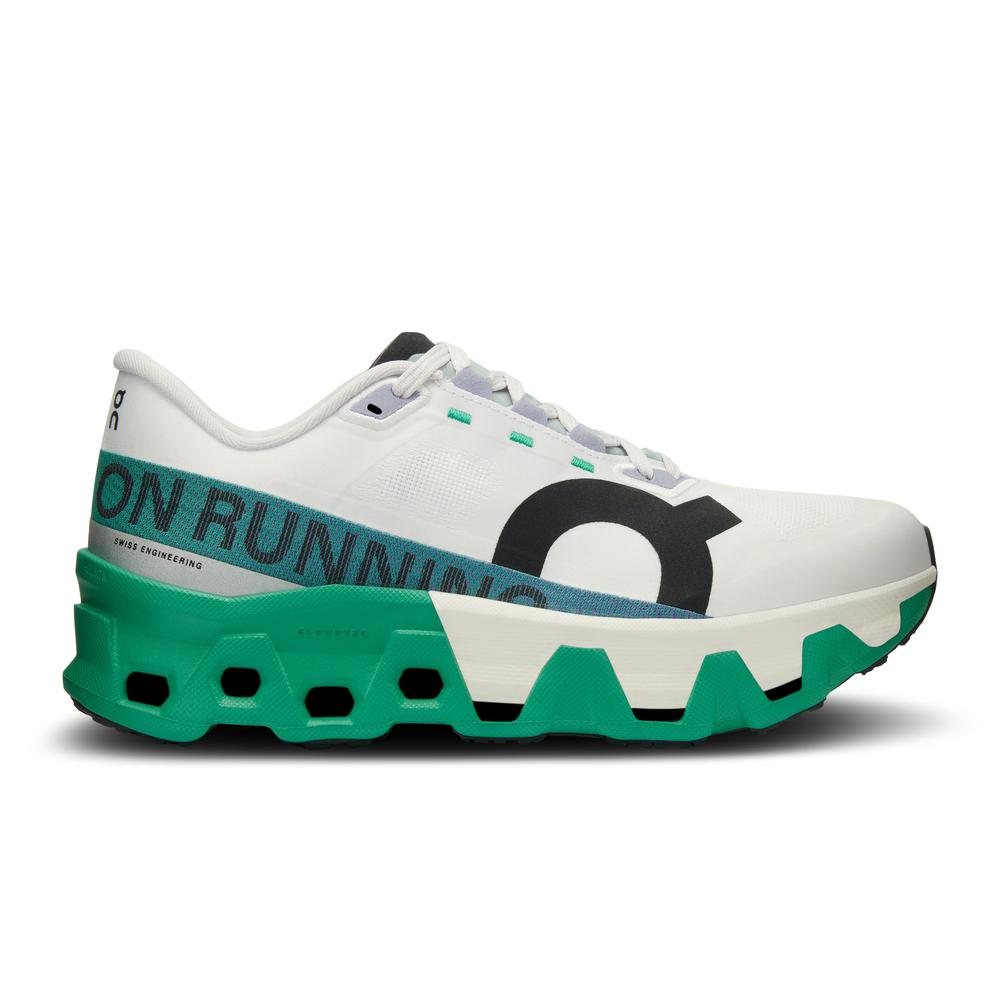 ON Women's Cloudmonster Hyper - White-Mint - 210000308611