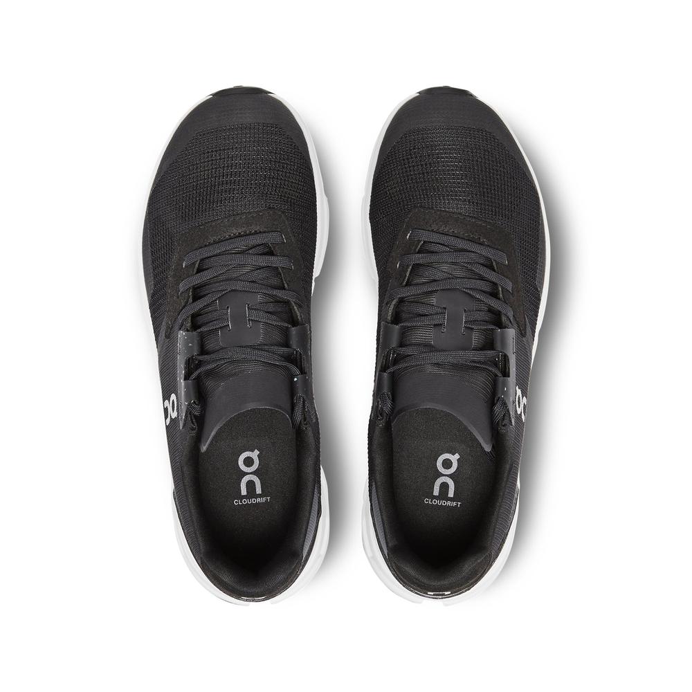 ON Women's Cloudrift - Black-White - 210000251307