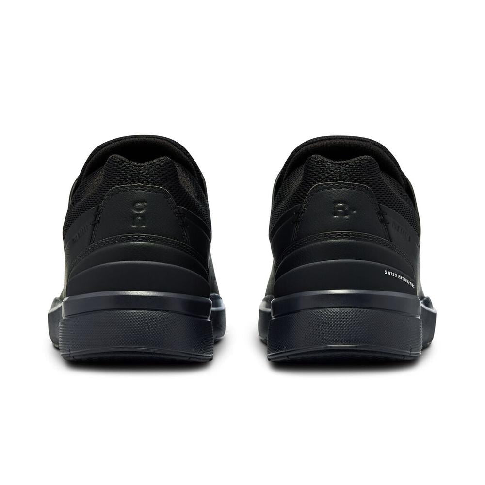 On THE ROGER ADVANTAGE | All Black | Women's Casual Sneakers