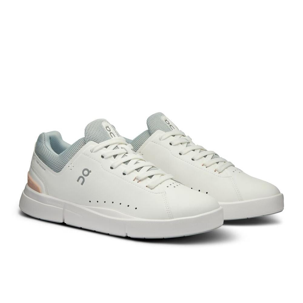 ON Women's THE ROGER Advantage - White-Rosehip - 3WD10652349