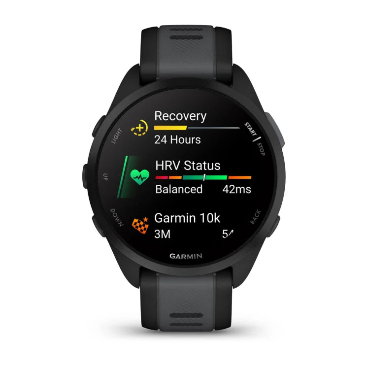 Garmin Forerunner 165 | Black/Slate Gray | Fitness & GPS Running