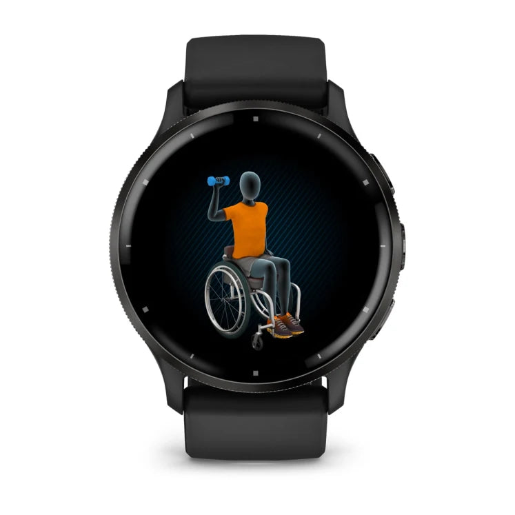 GARMIN - GARMIN　Venu 3　フィットネスGPSウォッチ　Black/Slate 4561034d-6217-4d58-a18d-