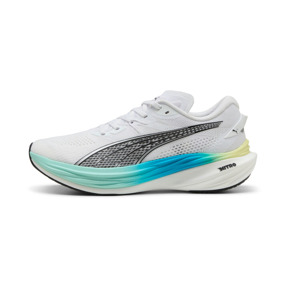 Puma Deviate Nitro 3 | Puma White/Mint Melt | Men's Neutral