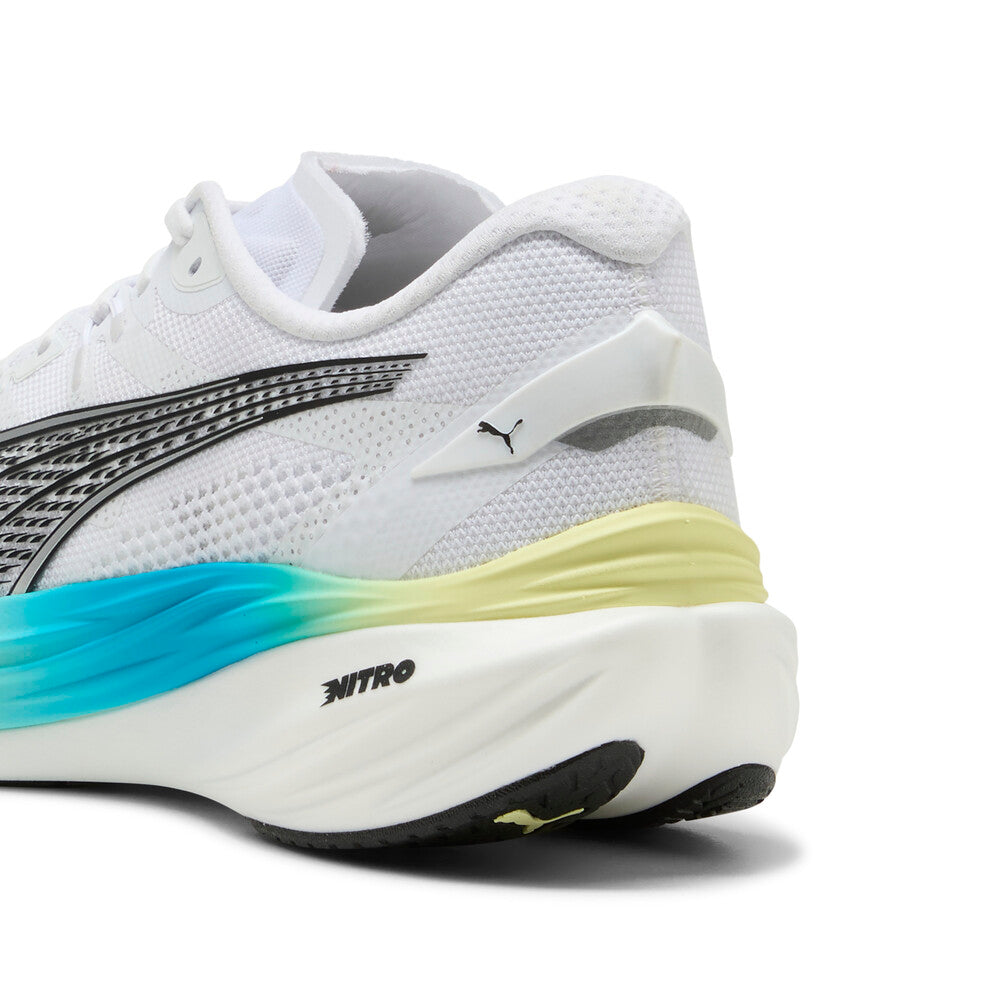 Puma Deviate Nitro 3 | Puma White/Mint Melt | Men's Neutral