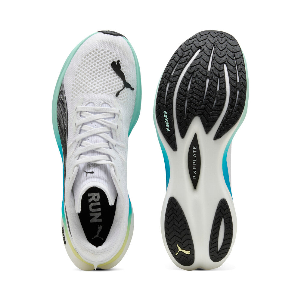 Puma Deviate Nitro 3 | Puma White/Mint Melt | Men's Neutral