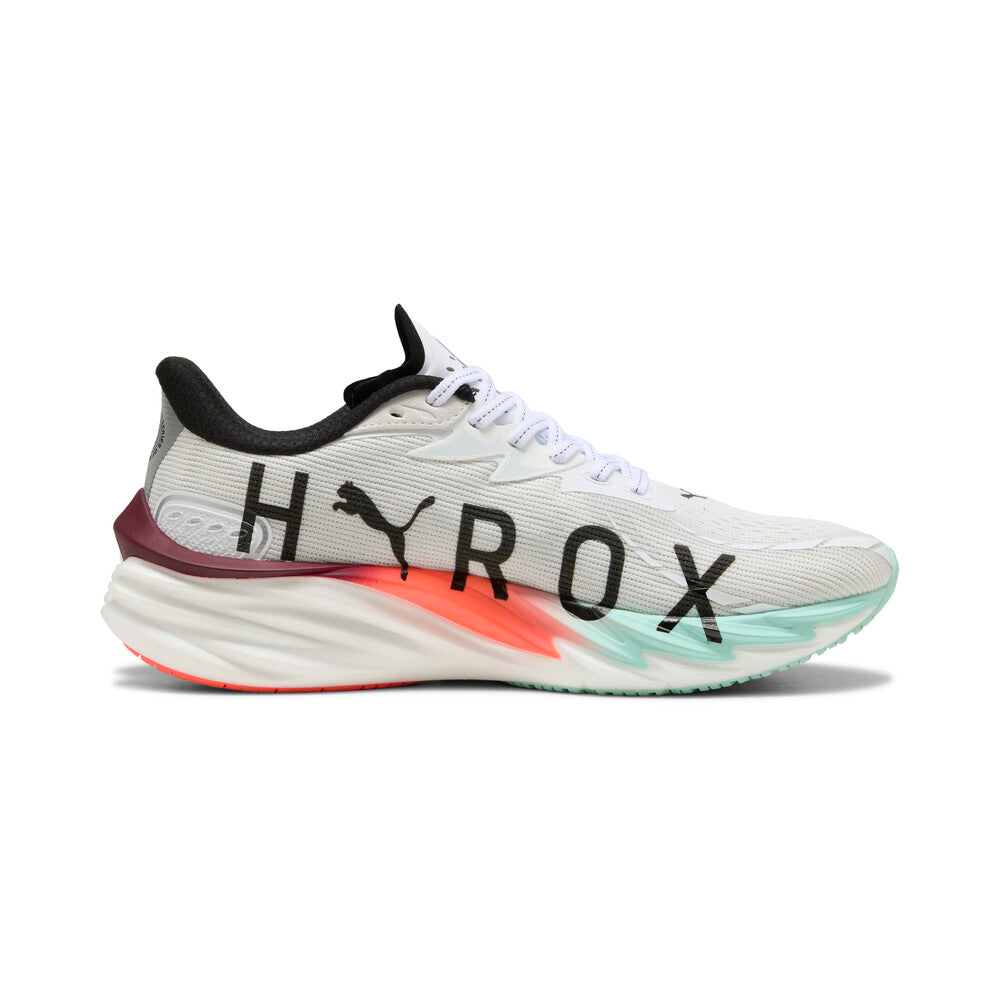 PUMA M Velocity NITRO 4 HYROX - PUMA White-Mint Melt-Glowing Red - 311911-01