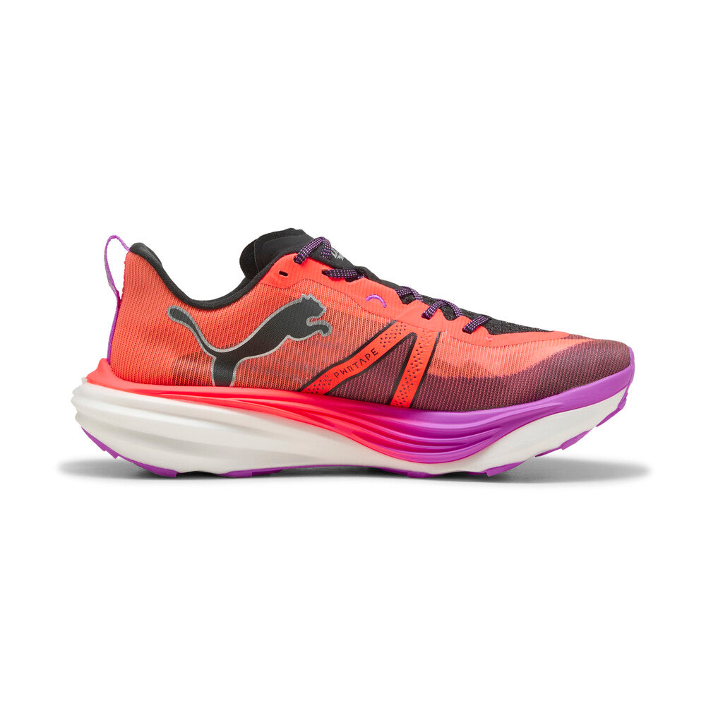 Puma Deviate Nitro Elite Trail | Glowing Red | Men's Plated Trail