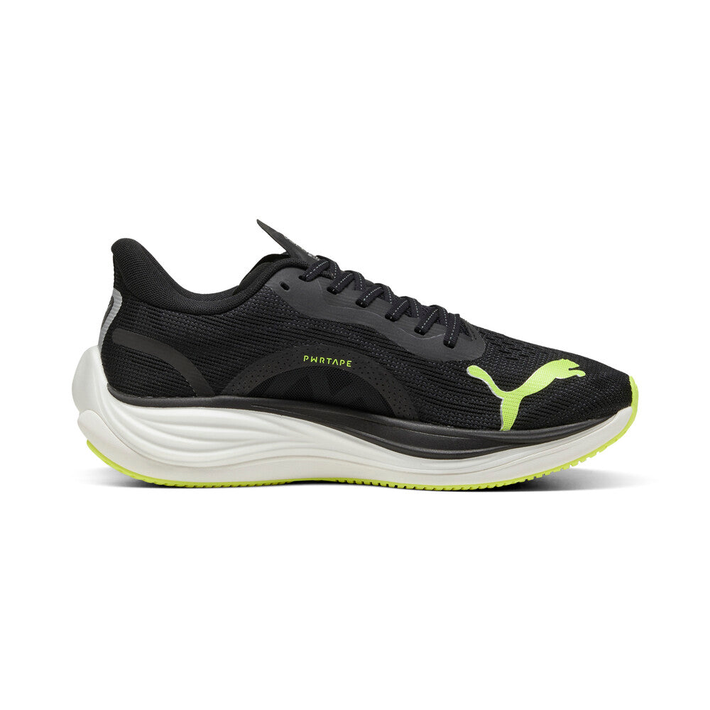 PUMA Men's Velocity Nitro 3 - Puma Black/Yellow Alert - 377748-18