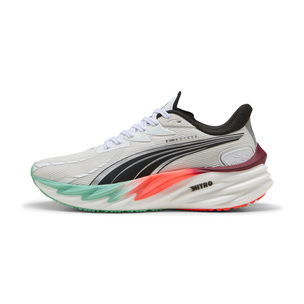 PUMA W Velocity NITRO 4 HYROX - PUMA White-Mint Melt-Glowing Red - 311912-01