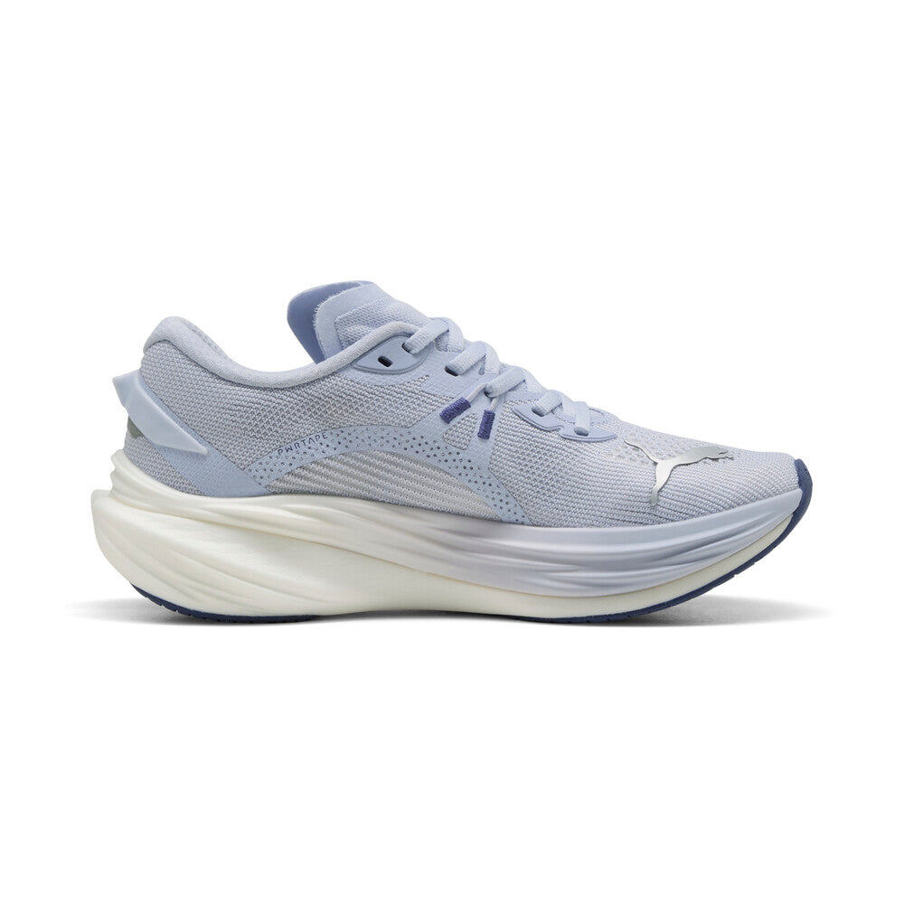 PUMA Women's Deviate Nitro 3 - Cool Weather/Blue Crystal/Puma Silver - 309708-14