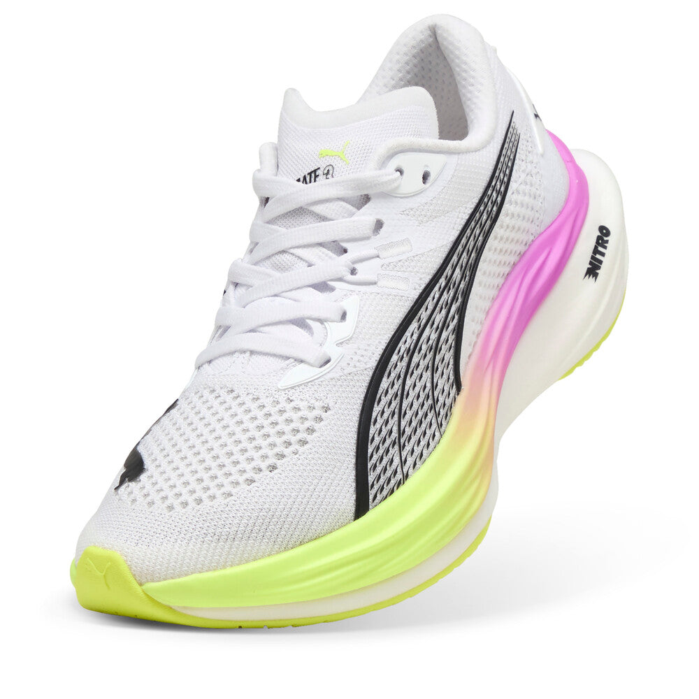Puma Deviate Nitro 3 | Puma White/Pure Magenta | Women's Neutral