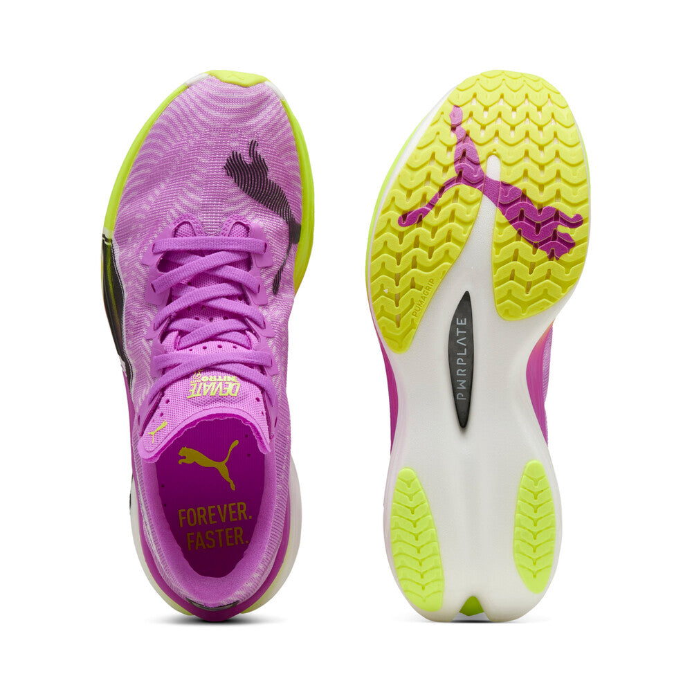 ★PUMA★ Diviate Nitro 3 Women's Black Yellow Pure Magenta 3 Puma Deviate Nitro 3 309707-13 Pure Magenta Puma Black
