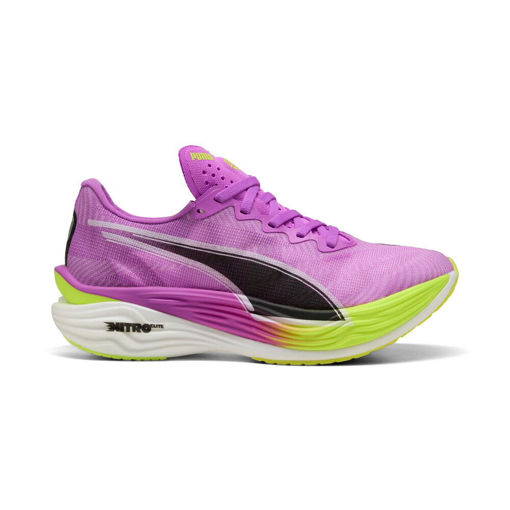 ★ PUMA★ Diviate Nitro 3 Women's Black Yellow Pure Magenta Puma Deviate Nitro Elite 3 | Pure Magenta/Yellow Alert