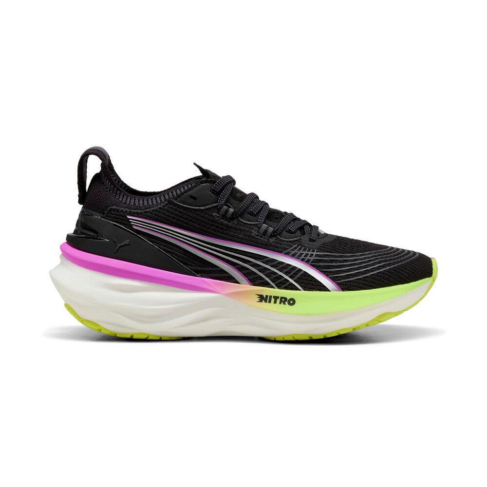 PUMA Women's ForeverRUN Nitro 2 - PUMA BLACK-PURE MAGENTA - 310471-04