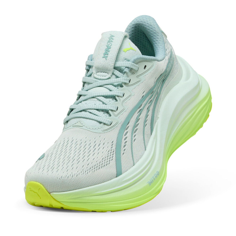 Puma MagMax Nitro | Peaceful Blue/Yellow Alert | Women's High