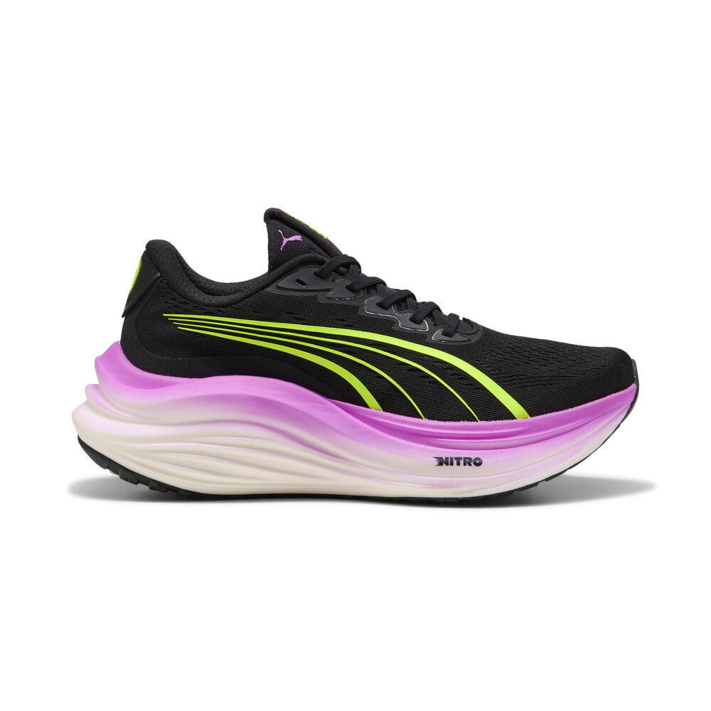 PUMA Women's MagMax Nitro - Puma Black/Yellow Alert - 310089-07