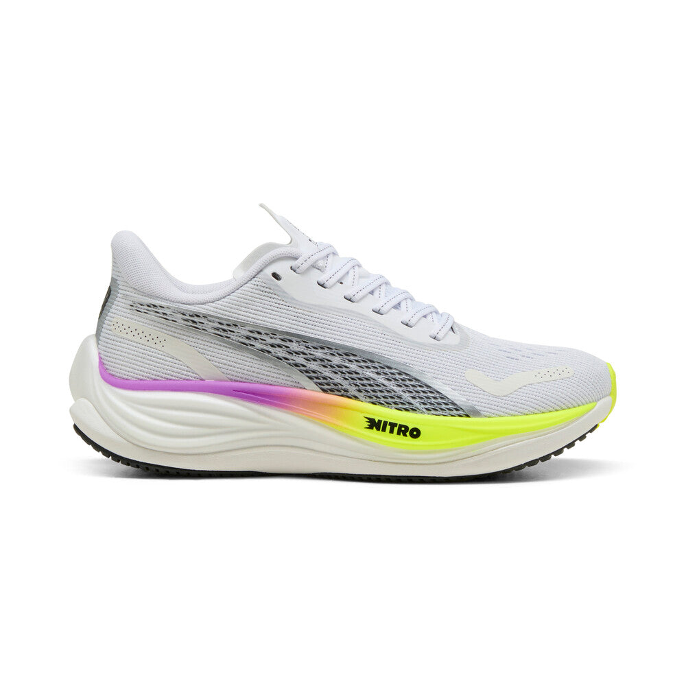 PUMA Women's Velocity Nitro 3 - Puma White/Pure Magenta - 377749-18