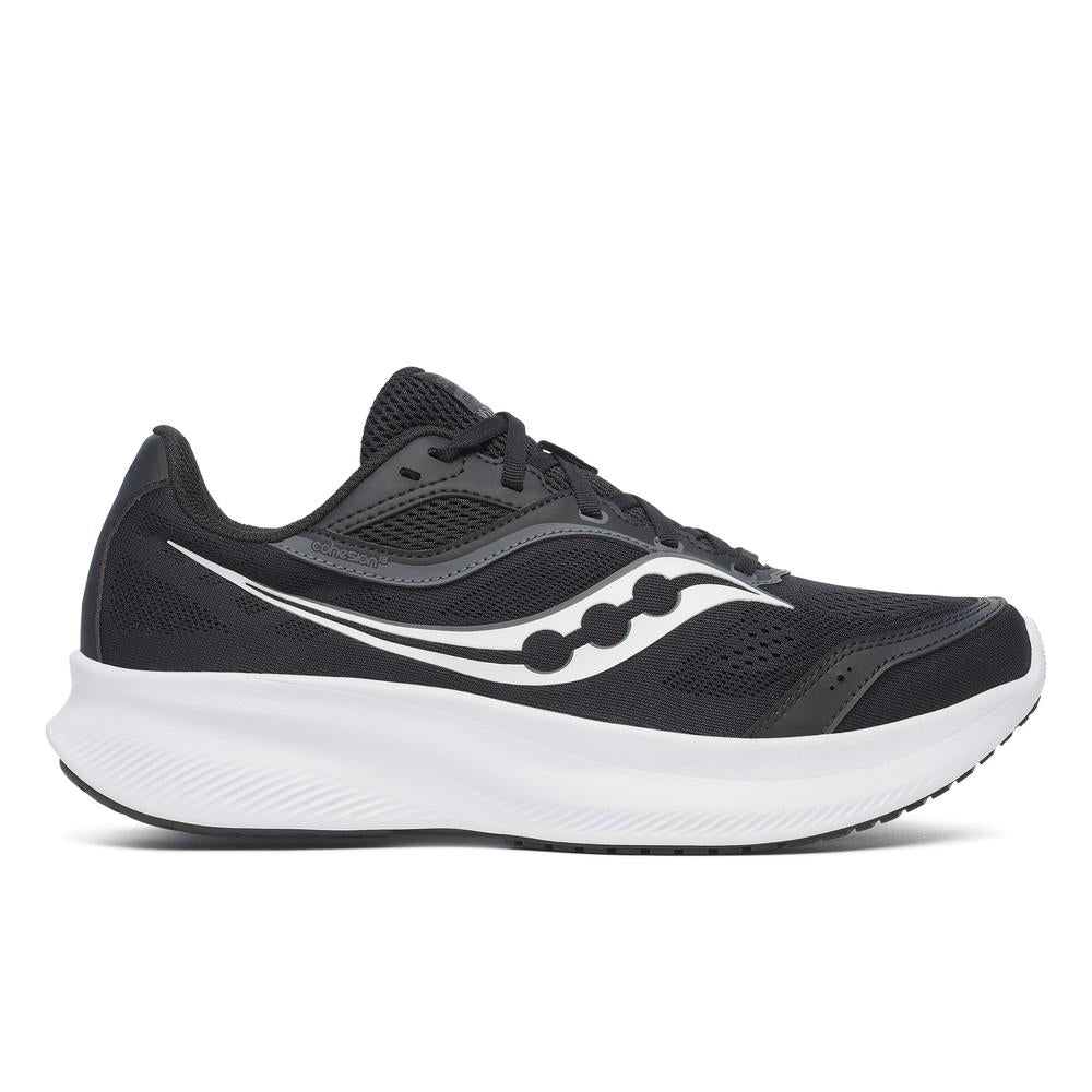 SAUCONY M COHESION 18 - BLACK/WHITE - S21034-210