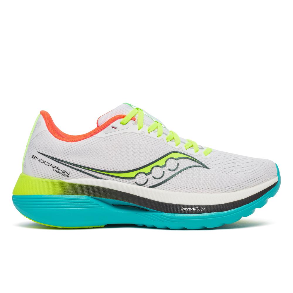 SAUCONY M ENDORPHIN TRAINER - WHITE/MUTANT - S20996-97
