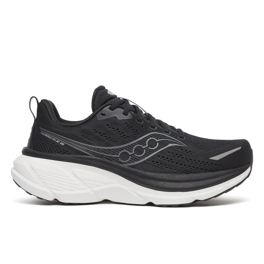 SAUCONY M HURRICANE 25 - BLACK/WHITE - S21026-200