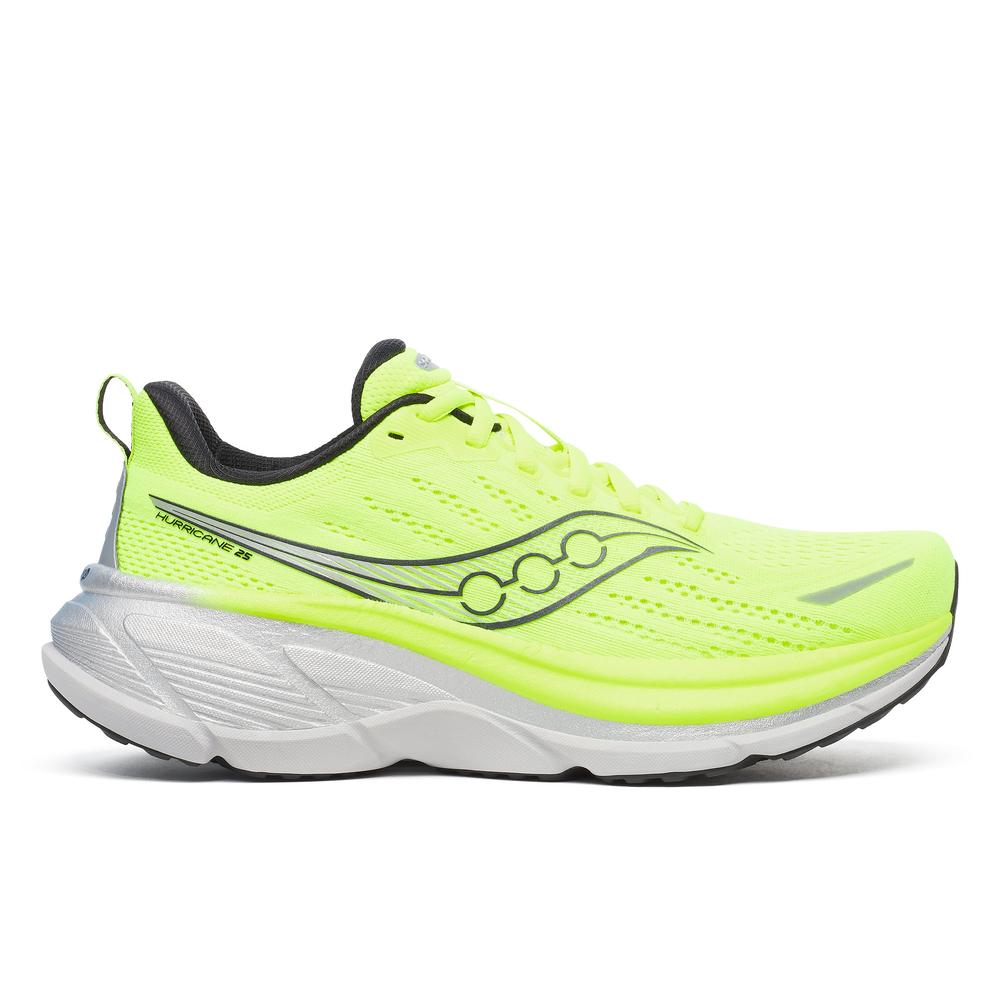 SAUCONY M HURRICANE 25 - CITRON/BLACK - S21026-287