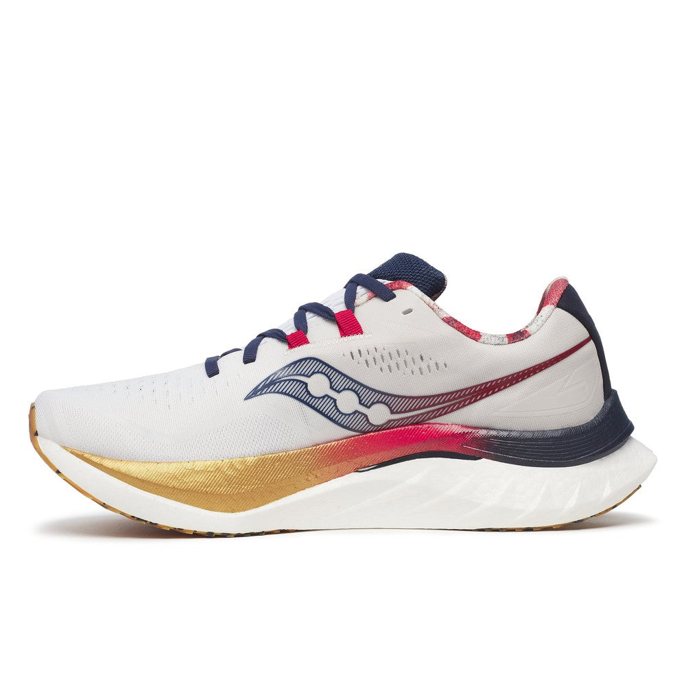 SAUCONY Men's Endorphin Speed 4 White-Navy - S20940-75