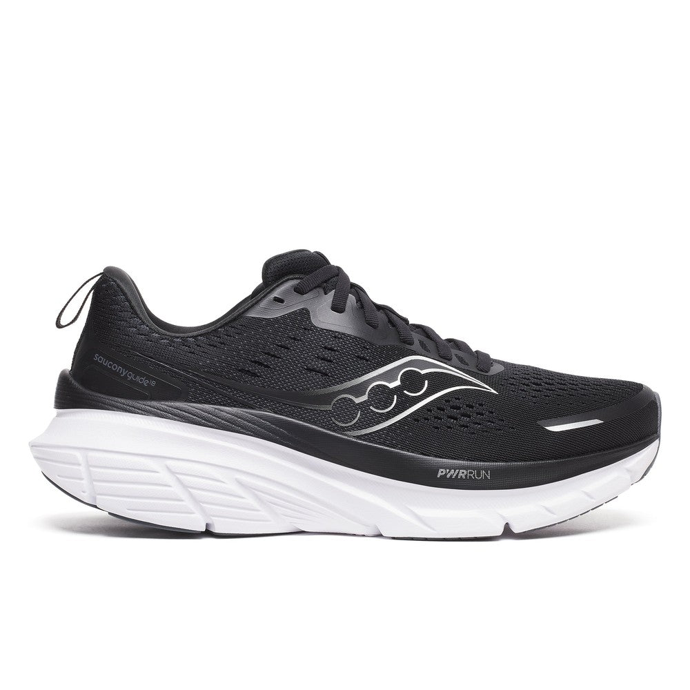 SAUCONY Men's Guide 18 Black/White - S20998-100