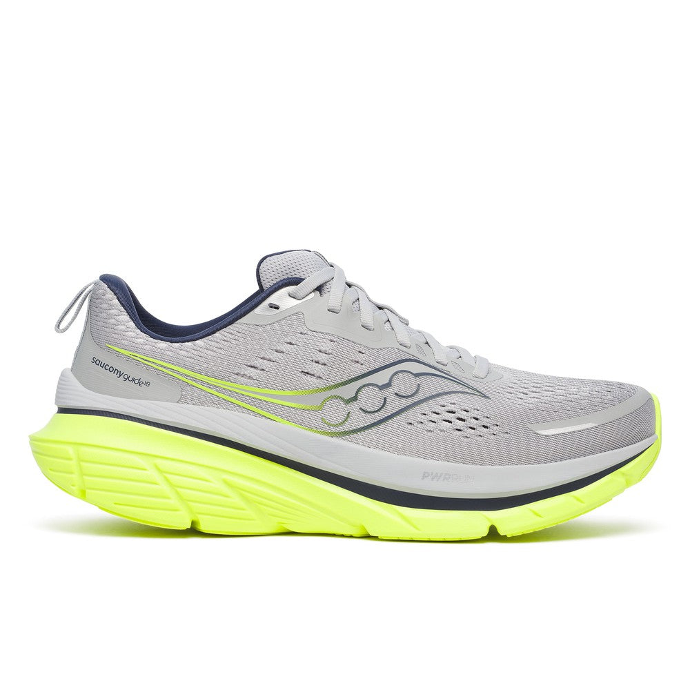 SAUCONY Men's Guide 18 Cloud/Citron - S20998-166