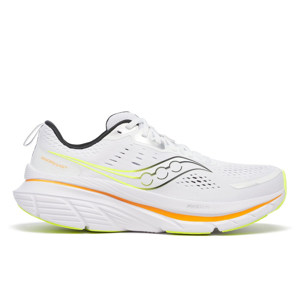 SAUCONY Men's Guide 18 White/Peel - S20998-131