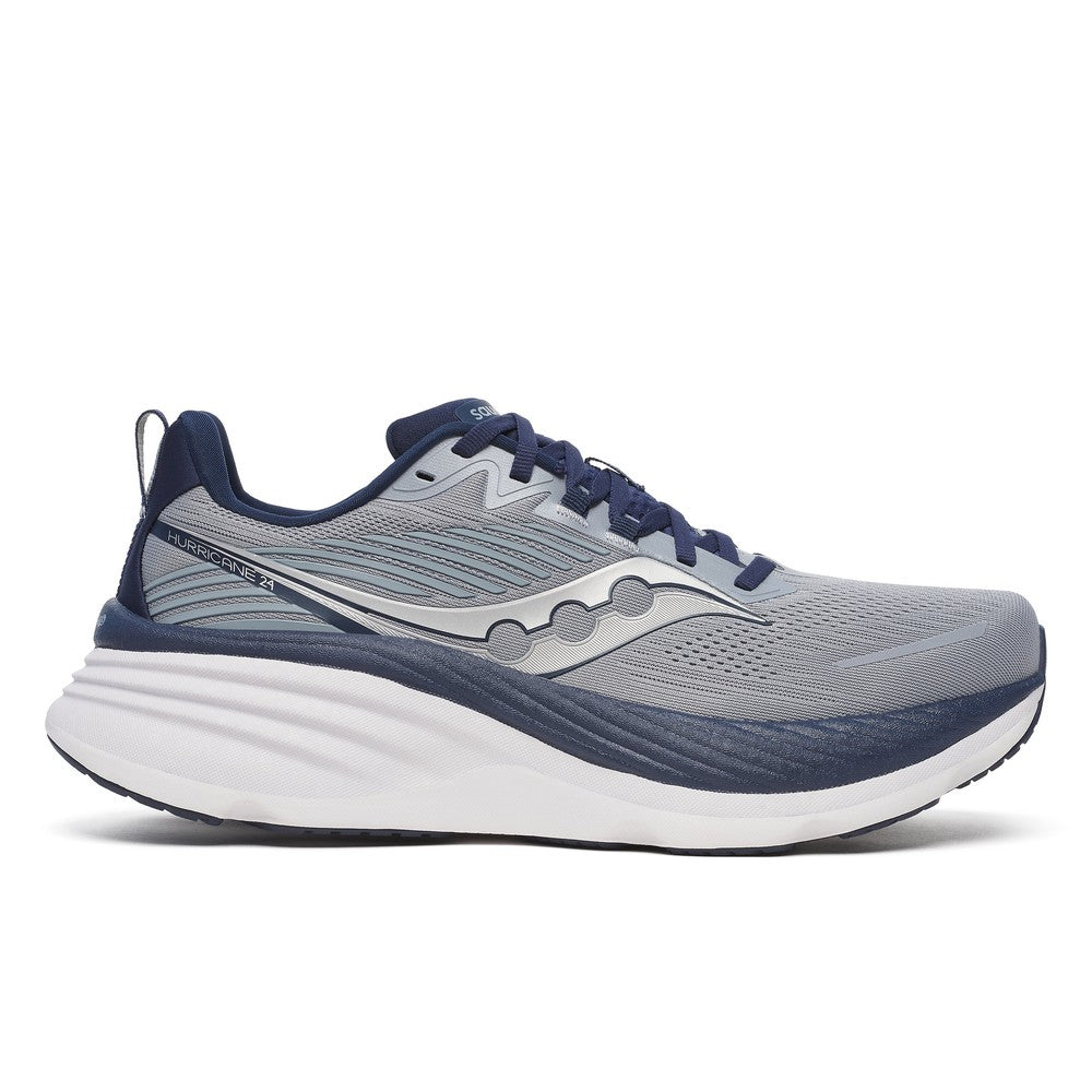 SAUCONY Men's Hurricane 24 Flint-Navy - S20933-142