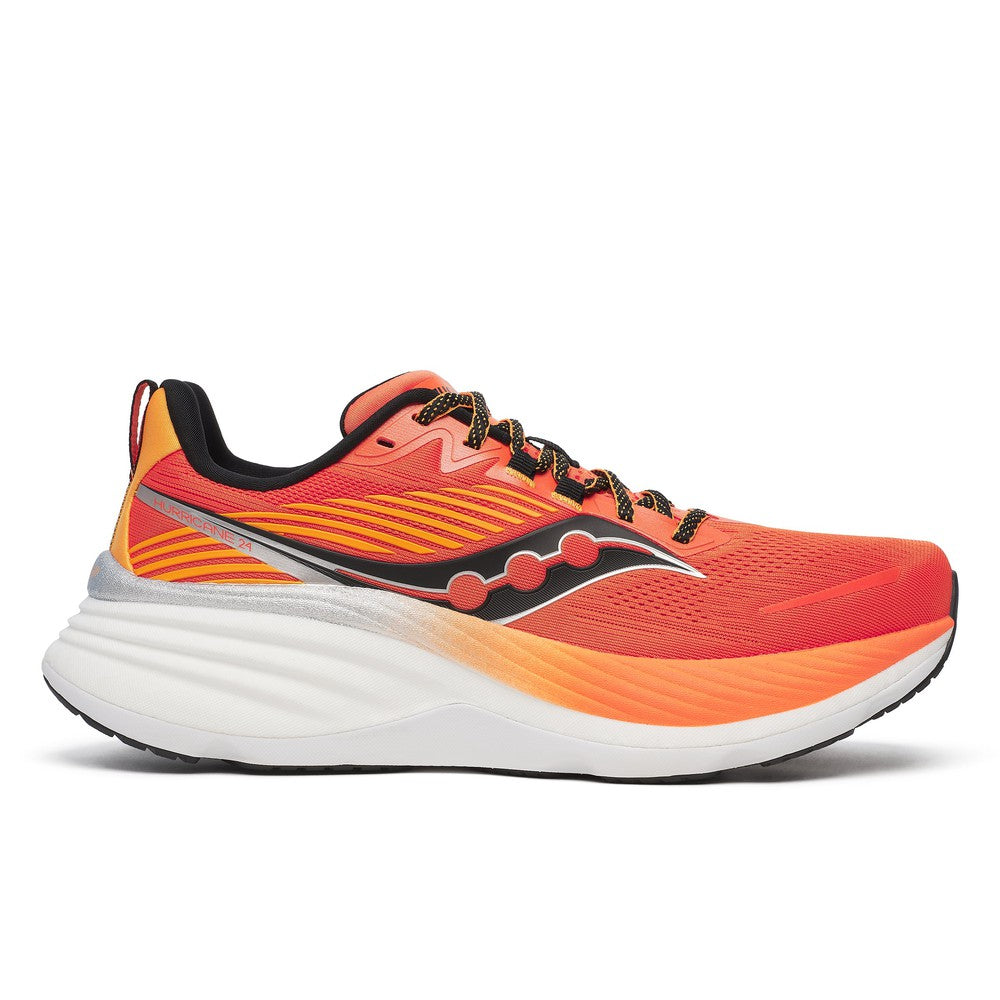 SAUCONY Men's Hurricane 24 Pepper-Black - S20933-164