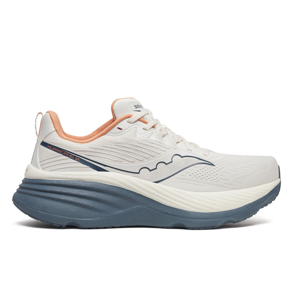 Saucony Hurricane 24 S20933-140 Mens 12 Running Shoes Vanilla Dusk Mesh Sneakers Saucony Hurricane 24 Vanilla / Dusk - Jun 2024 - S20933-140  main image 4